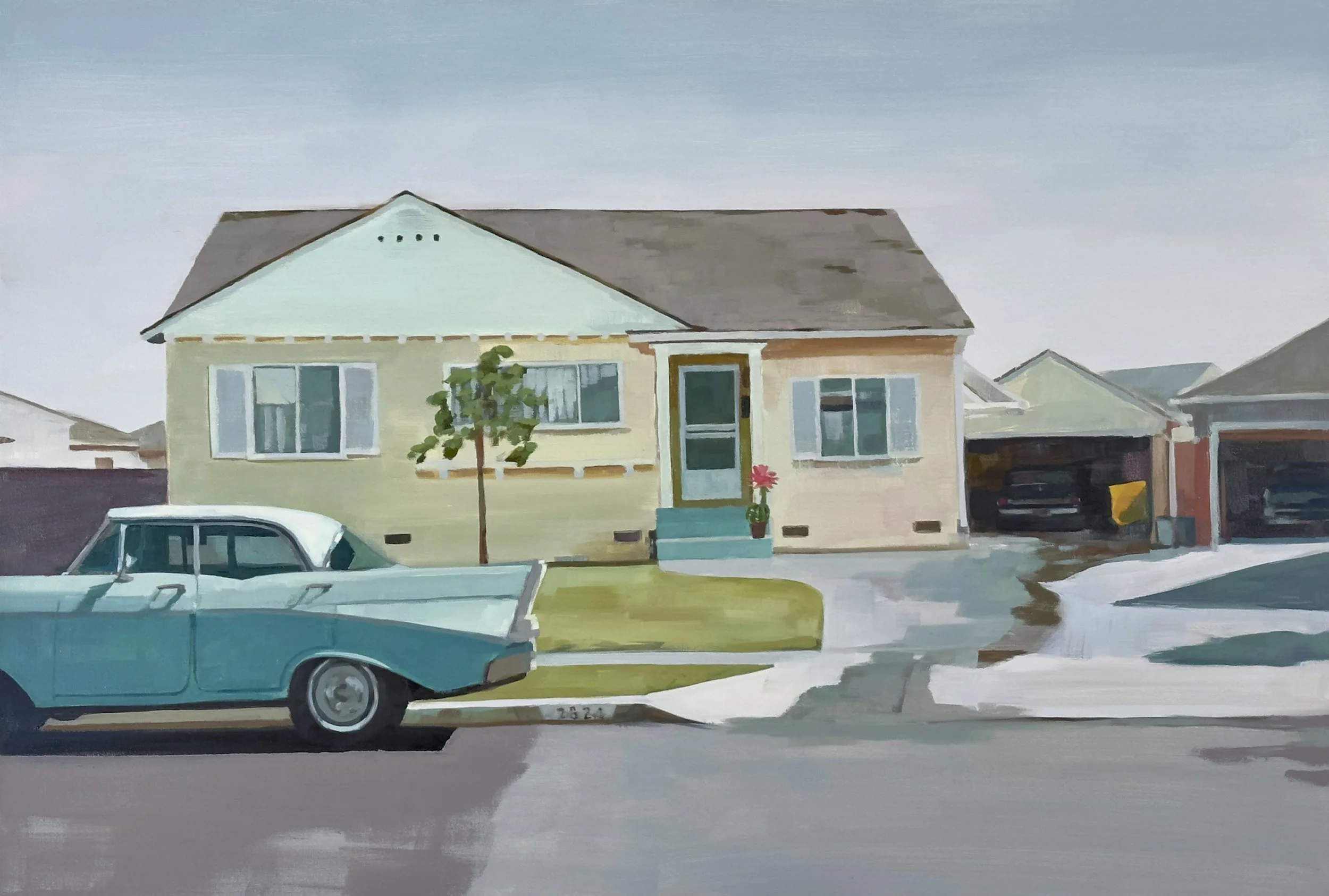  Silver Street. oil on canvas, 30”x44”. 2023  