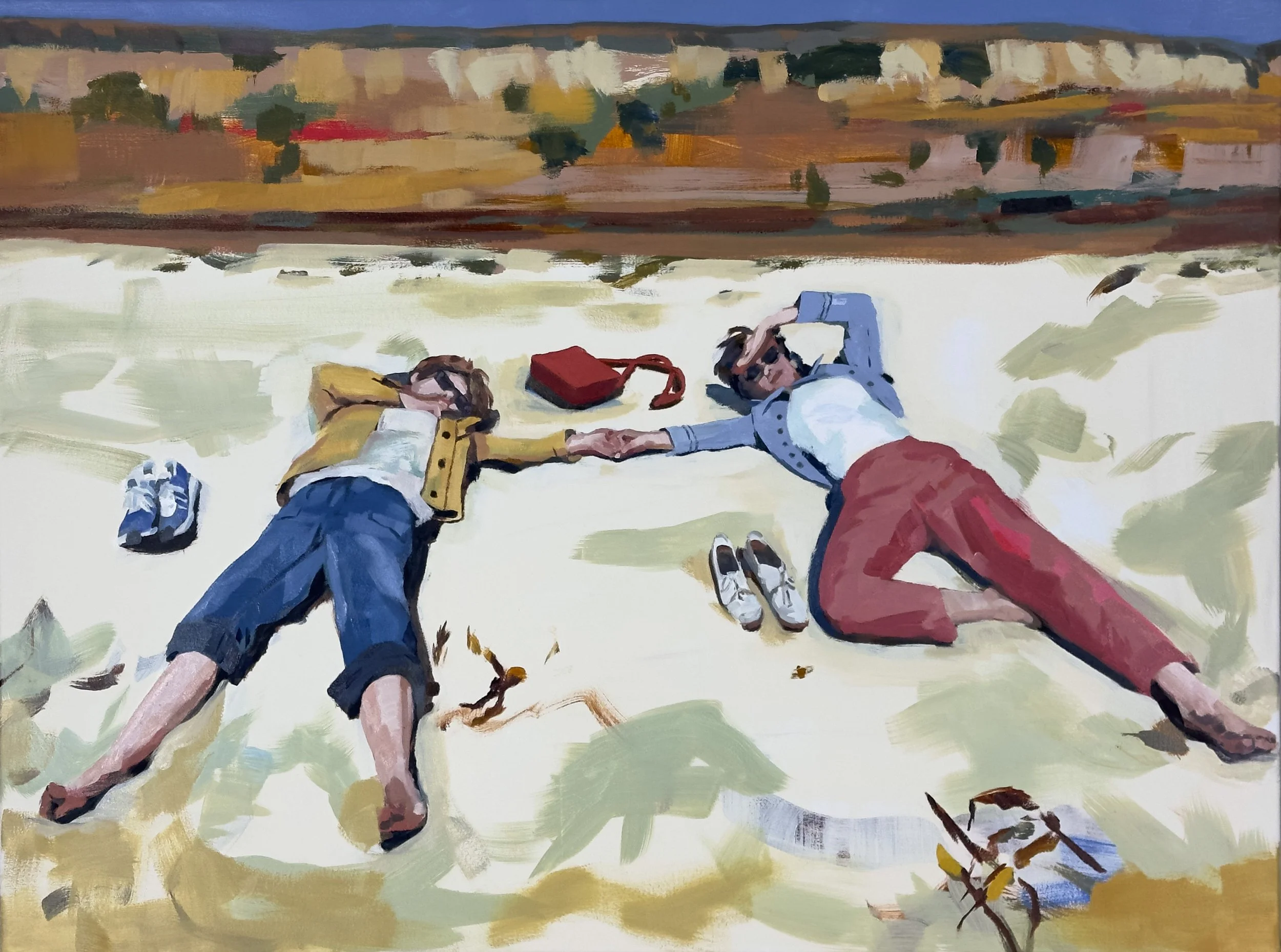  A Beginning, 36”x48”, oil on canvas, 2024 