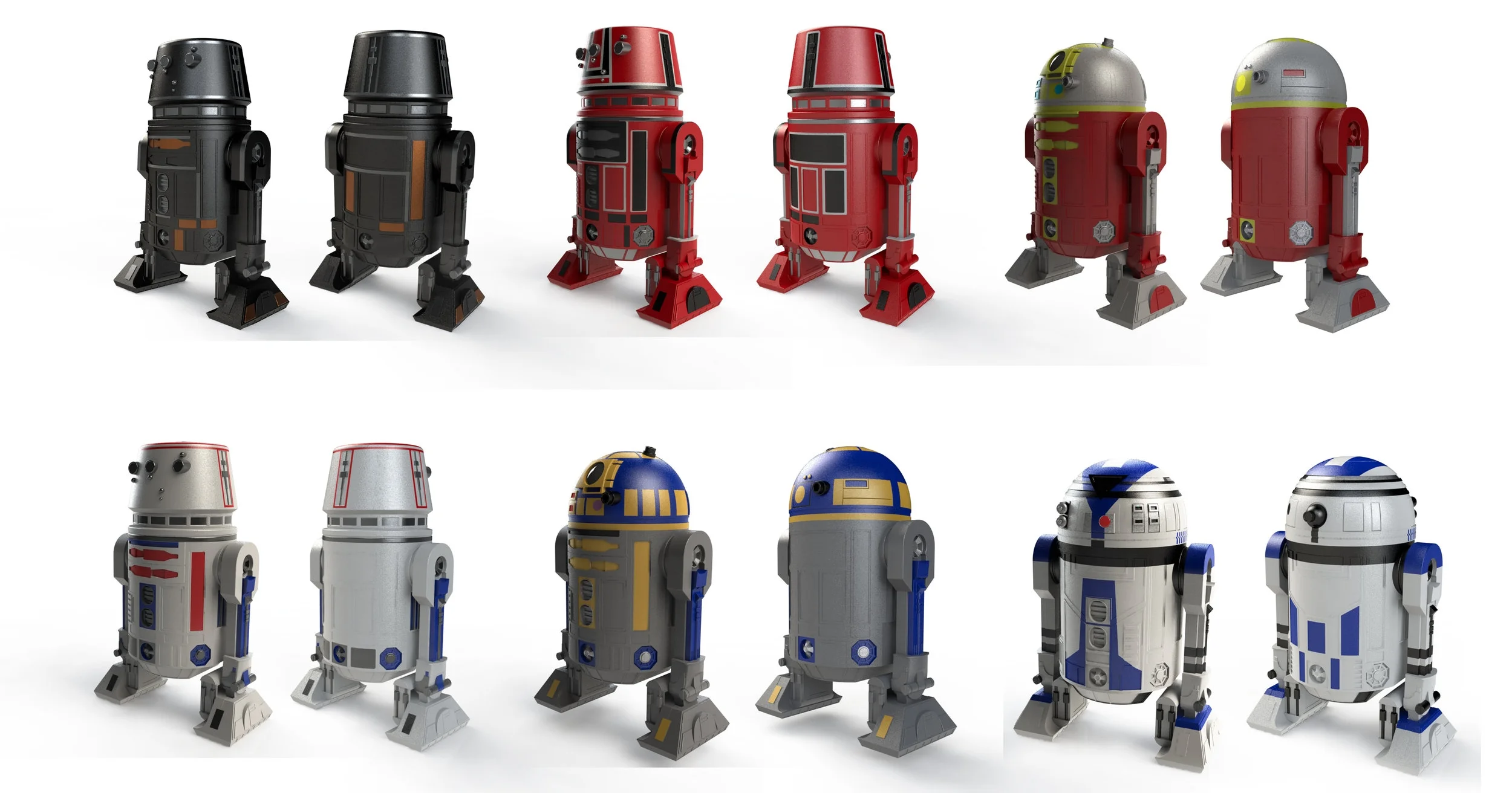 ©Disney © &amp; TM Lucasfilm Ltd. Scene &amp; product modeled in Solidworks. Rendered &amp; lit in Keyshot.