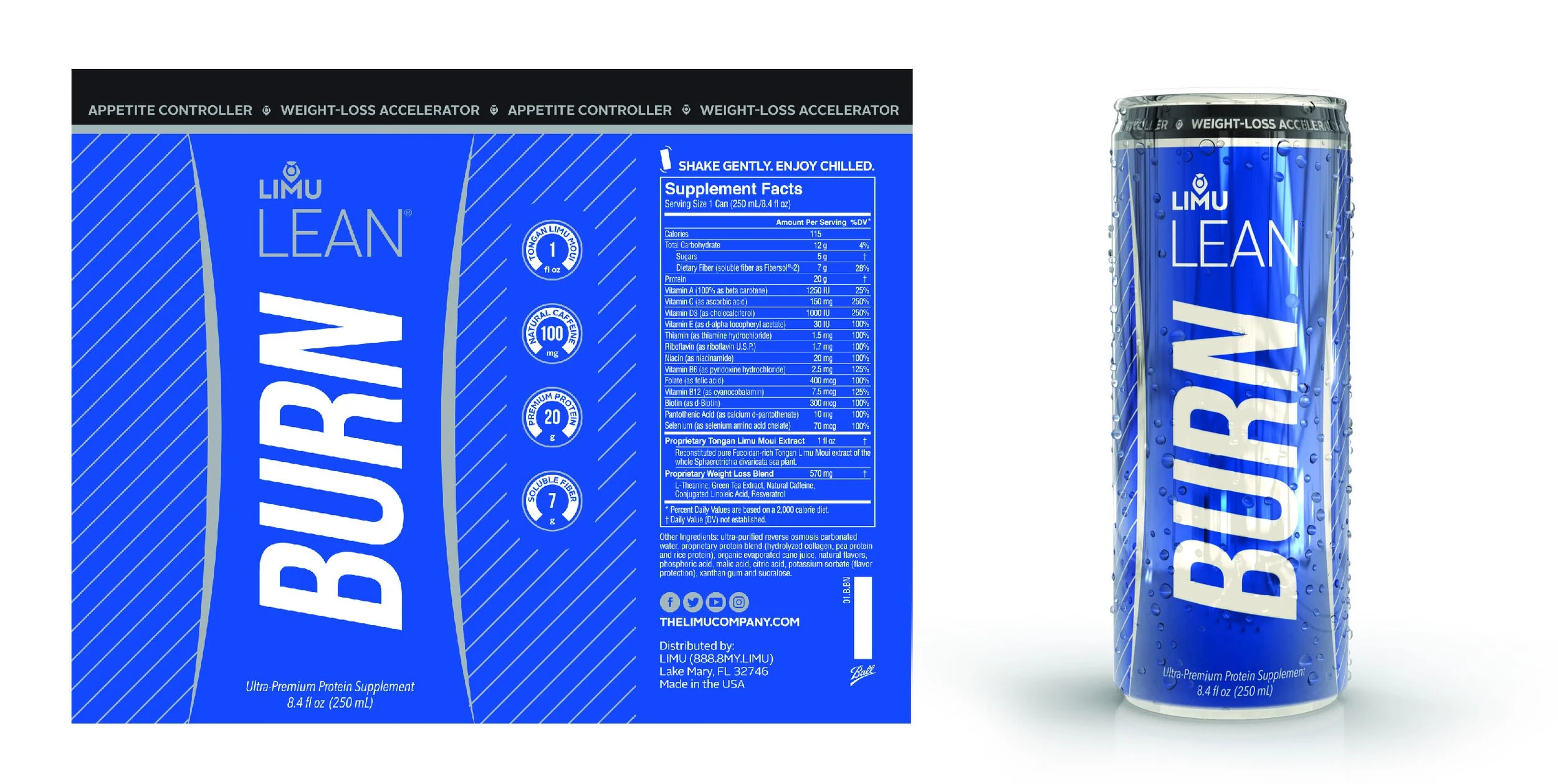 LIMU LEAN®BURN LIMU Seaweed Blend™
