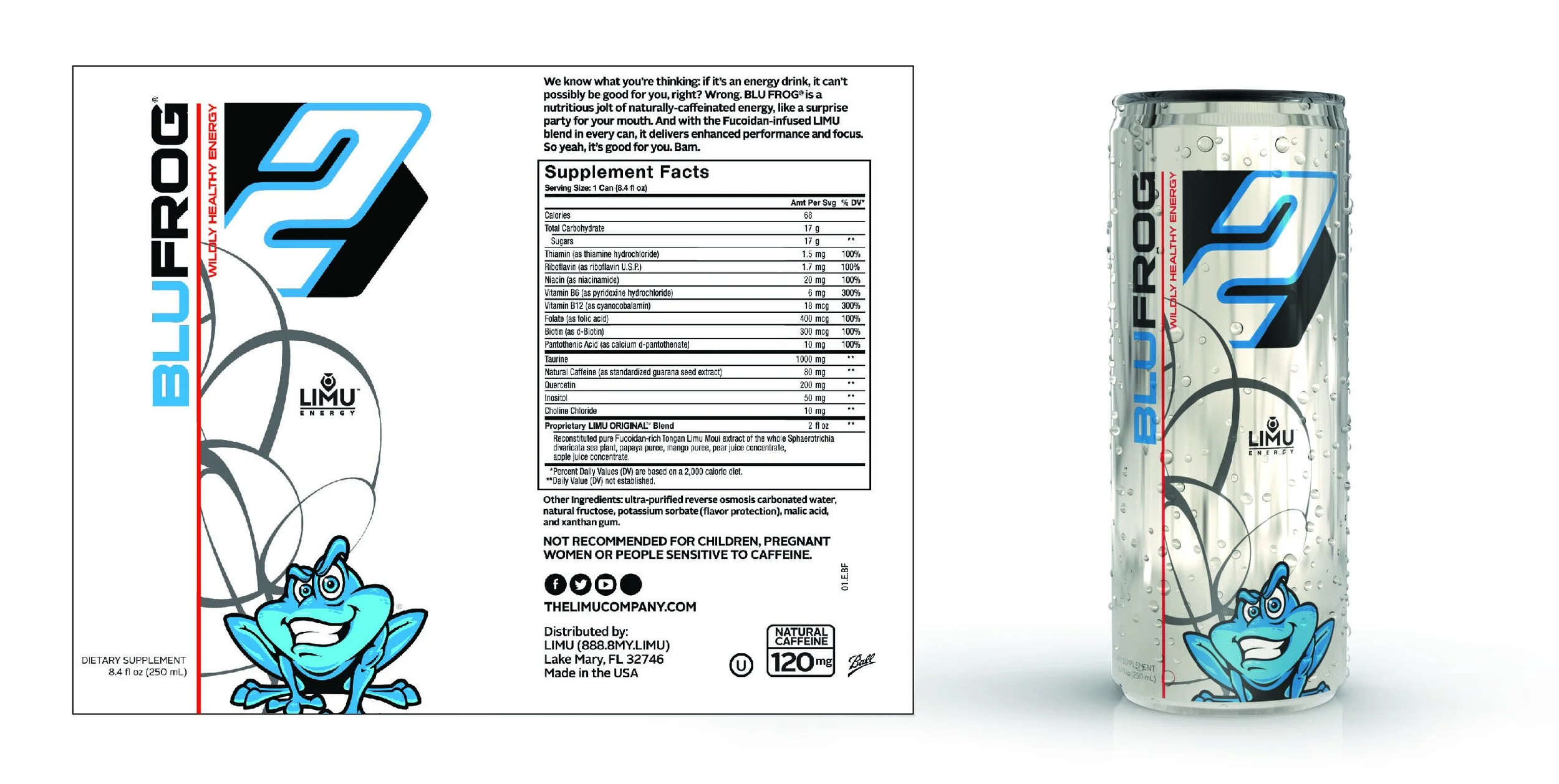 BLU FROG2® LIMU Seaweed Blend™