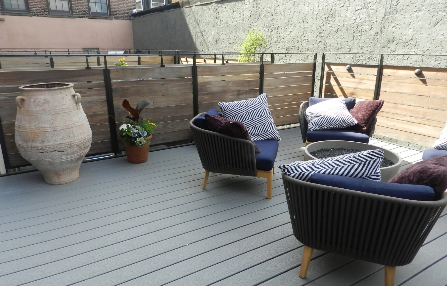 Olde City Deck BEFORE