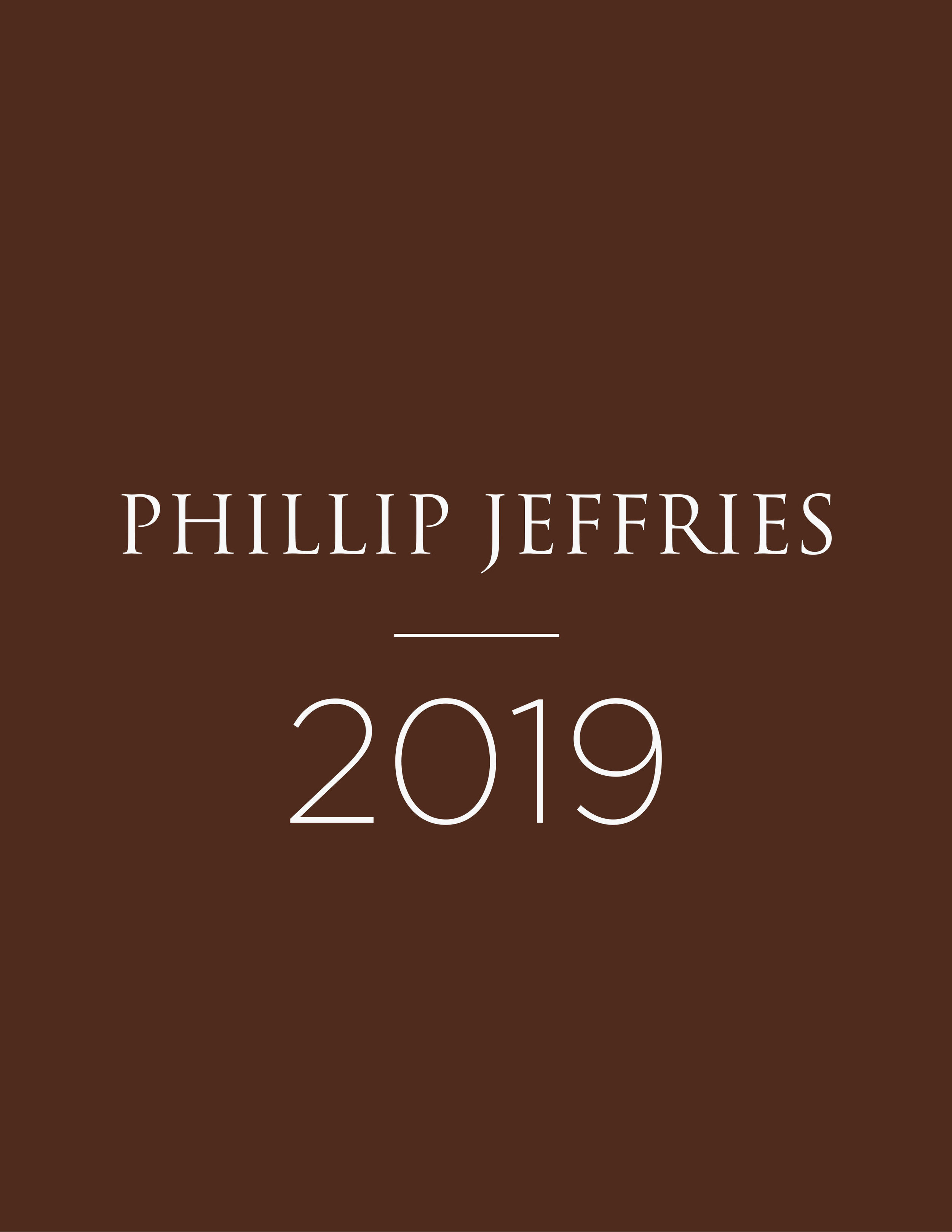 PHILLIP JEFFRIES Sourcebook 19