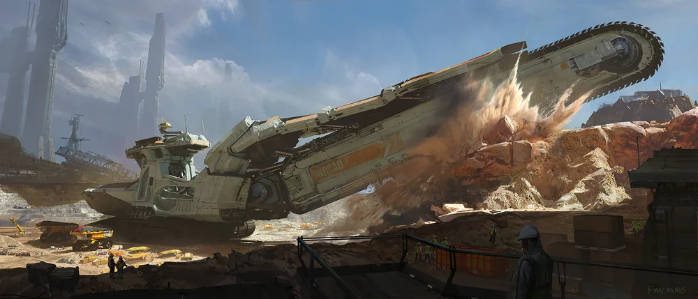 As soon as it was fully developed, the Rayex Inroad trencher system was already being built and used by many construction conglomerates worldwide- With a global need for a larger vertical trenching system, this massive vehicle was wildly celebrated â€¦