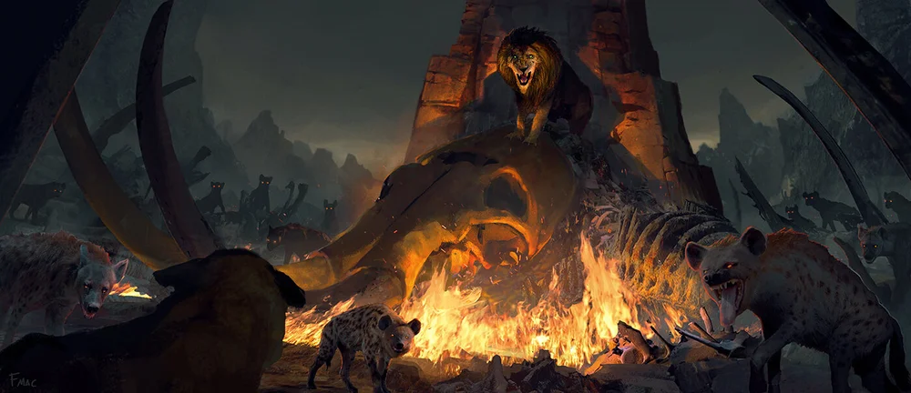Lion King 19 Concept Art Finnian Macmanus