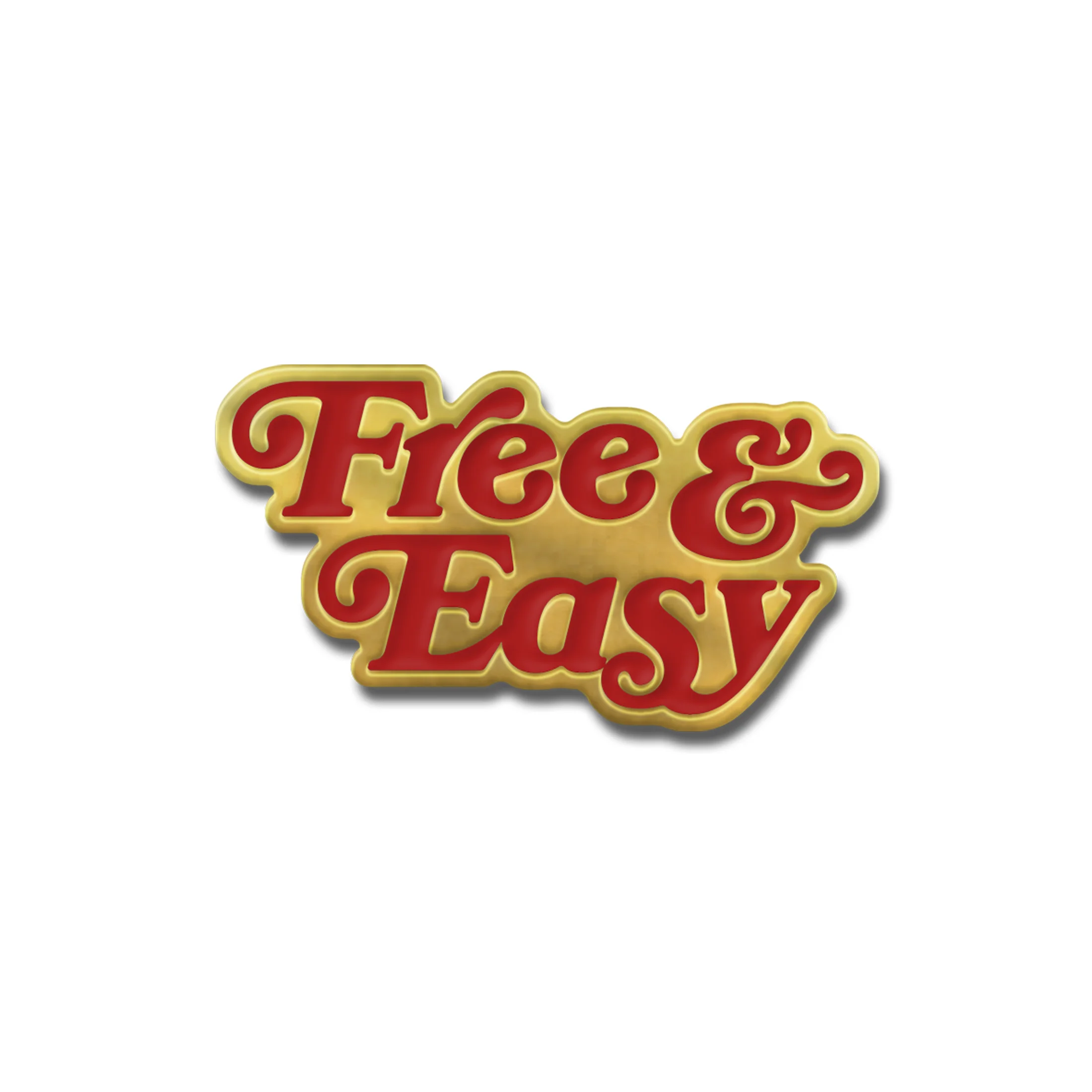 Free & Easy Enamel Pin