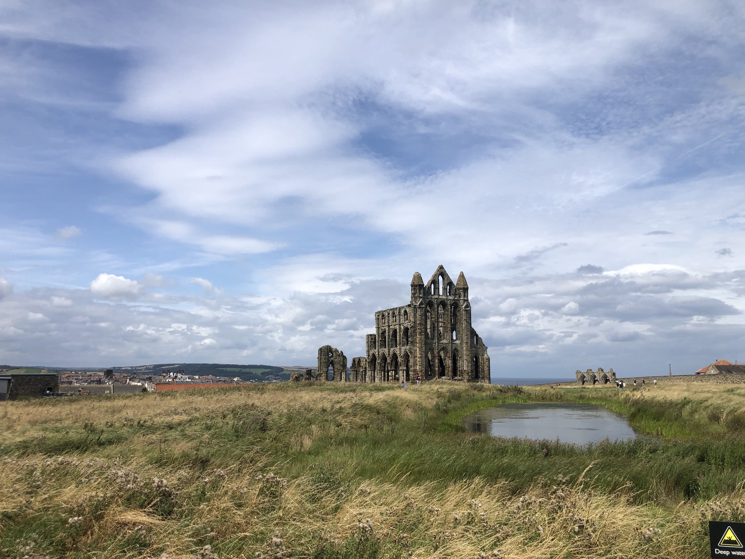 Ruined Abbey over Whitby