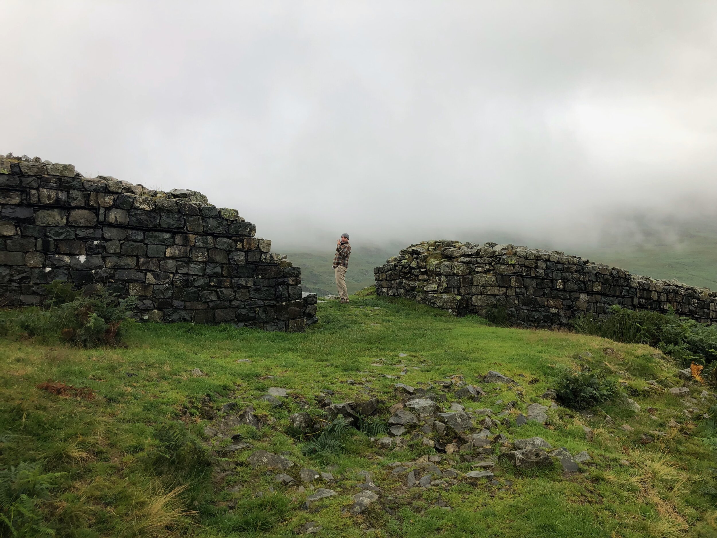 Jed at Hardknott Fort