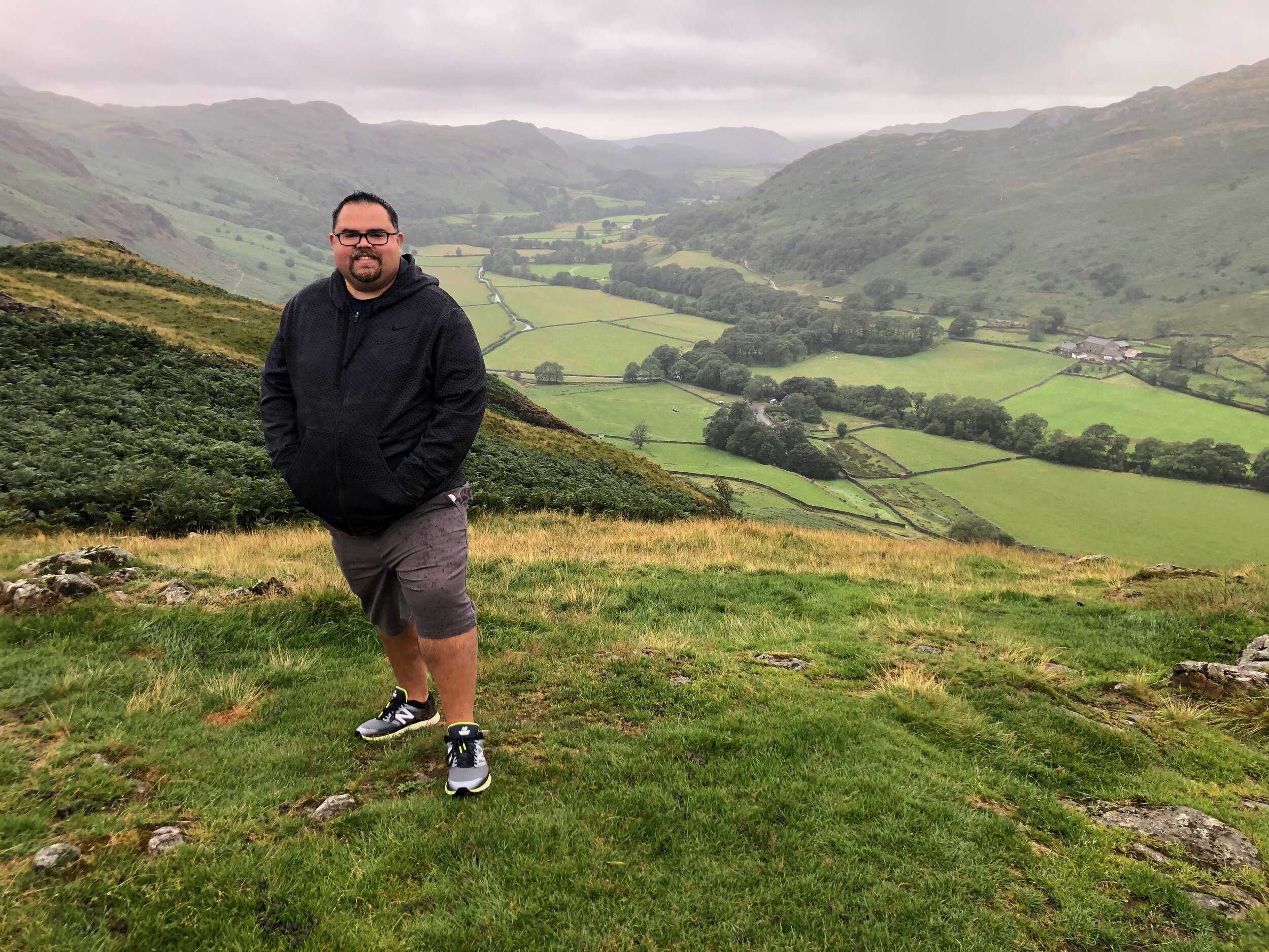 The view from Hardknott Fort