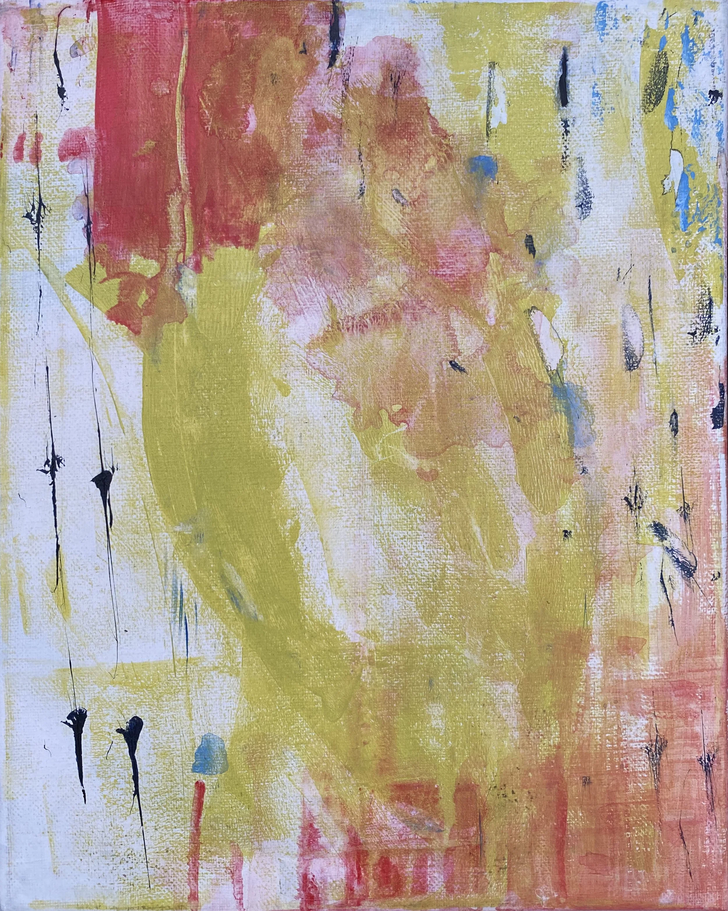 Frisbee No. 2   11 x 14