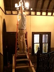 New light bulbs all around!