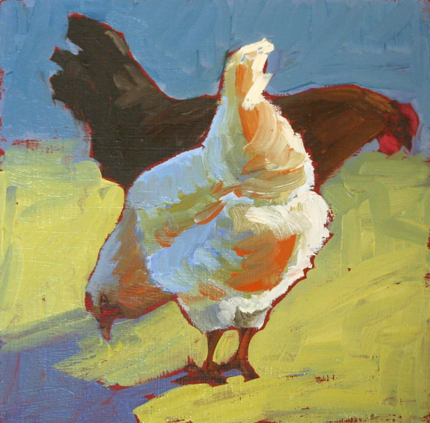 Two Hens