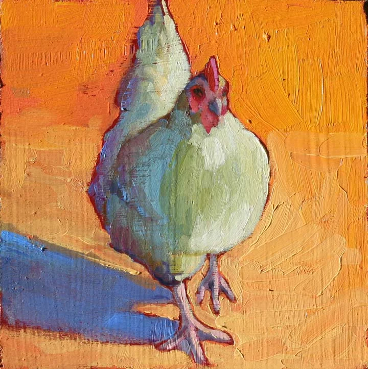 Chicken (On Orange, 2)