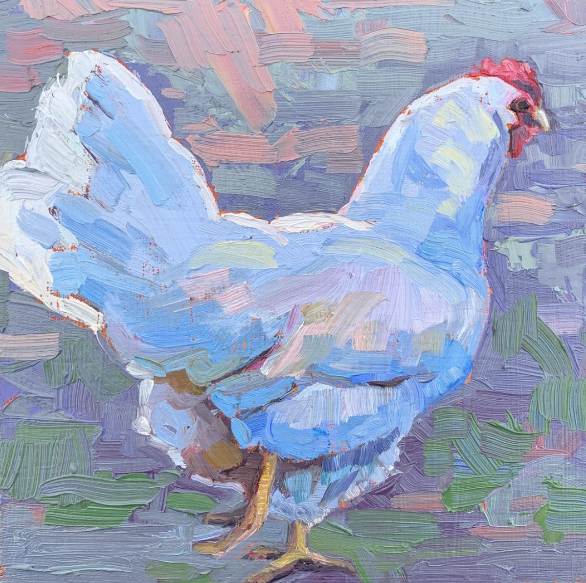 Leghorn in morning light