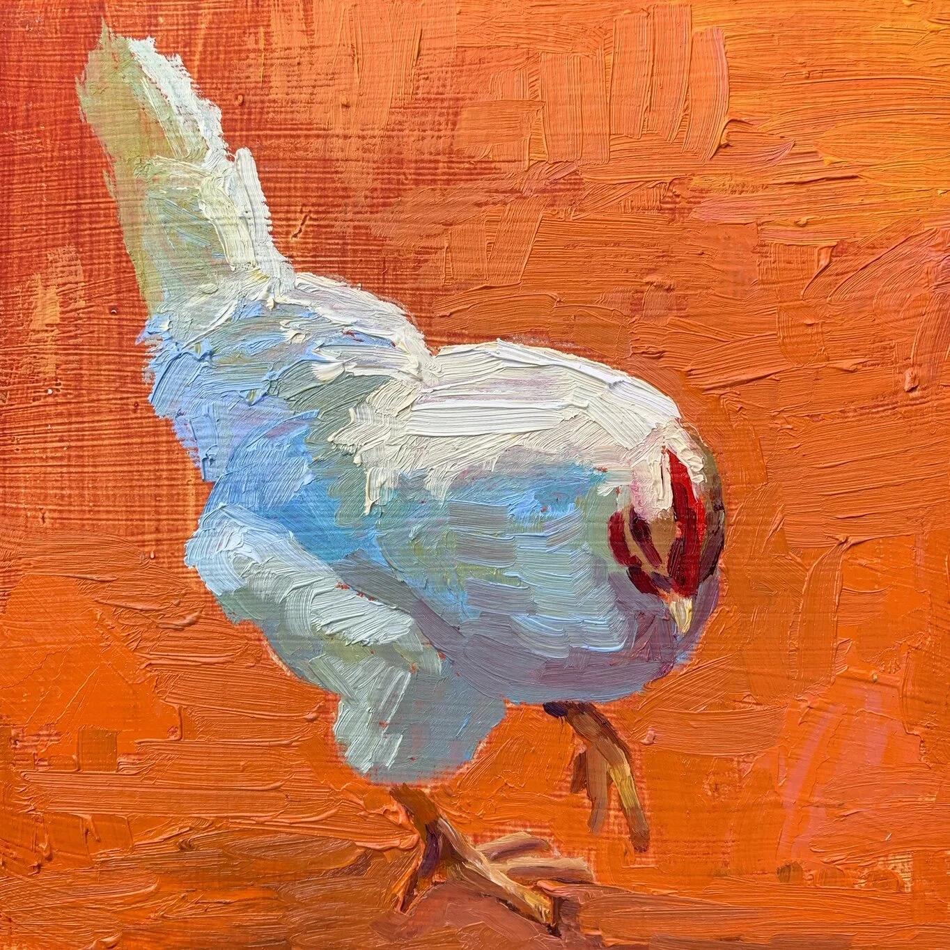  oil on board 6” x 6” $300 - SOLD 