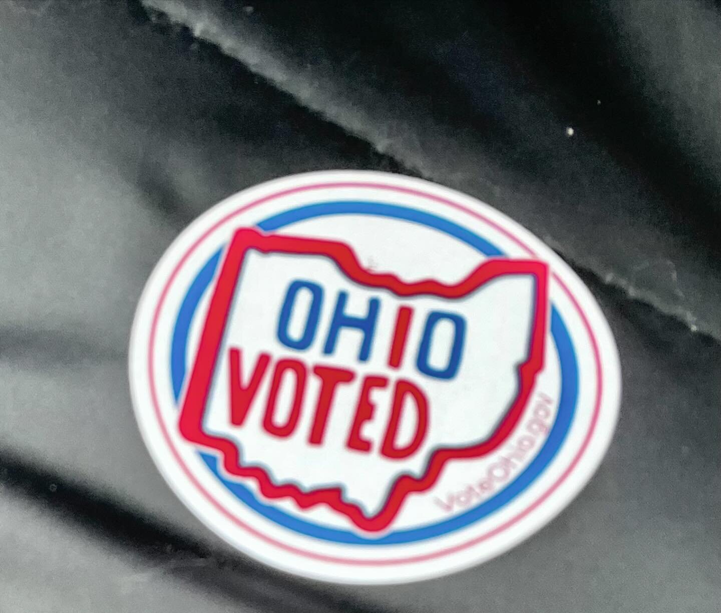 I did this thing today.  #ivoted #vote #ohiovoter #democracyinaction