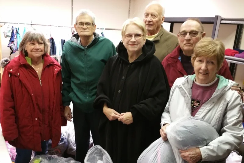 Willowcreek Huntley donated 250 new coats to Grafton Food Pantry.