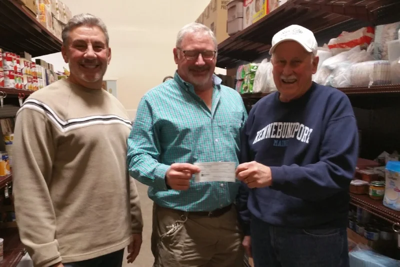 Sun City Softball Club donated over $60 to the Pantry.