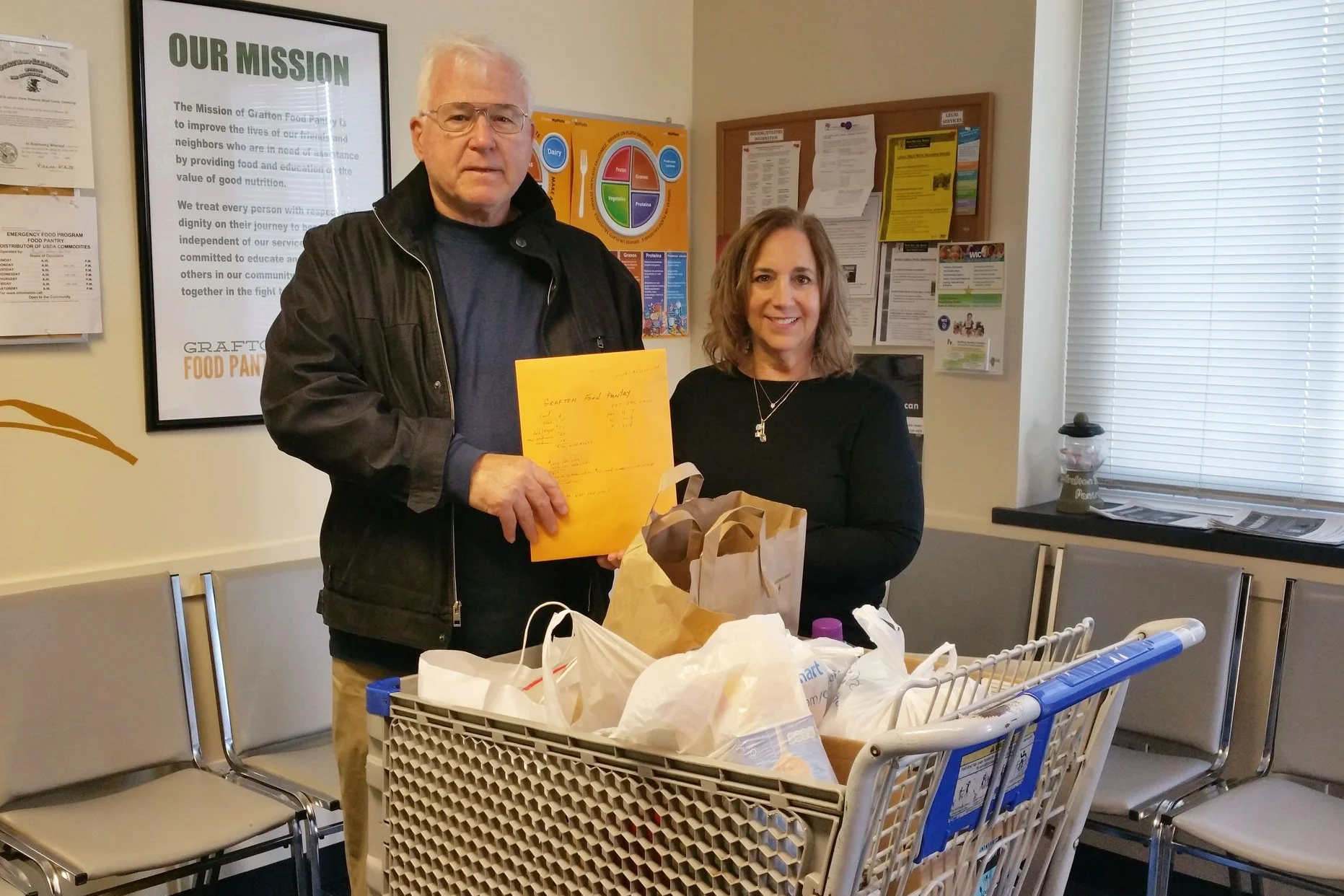 Big thank you for the ongoing support from Sun City Neighborhood 28 for their generous donation of funds and food.