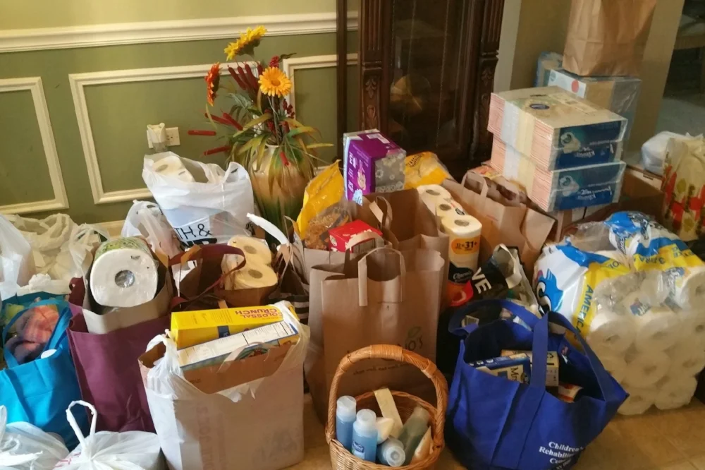 Sun City's Share the Blessings Annual Drive filled a truck and resulted in a $2,000 donation! THANK YOU SUN CITY!