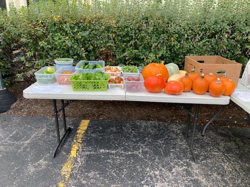 Produce donated by Willow Creek of Huntley