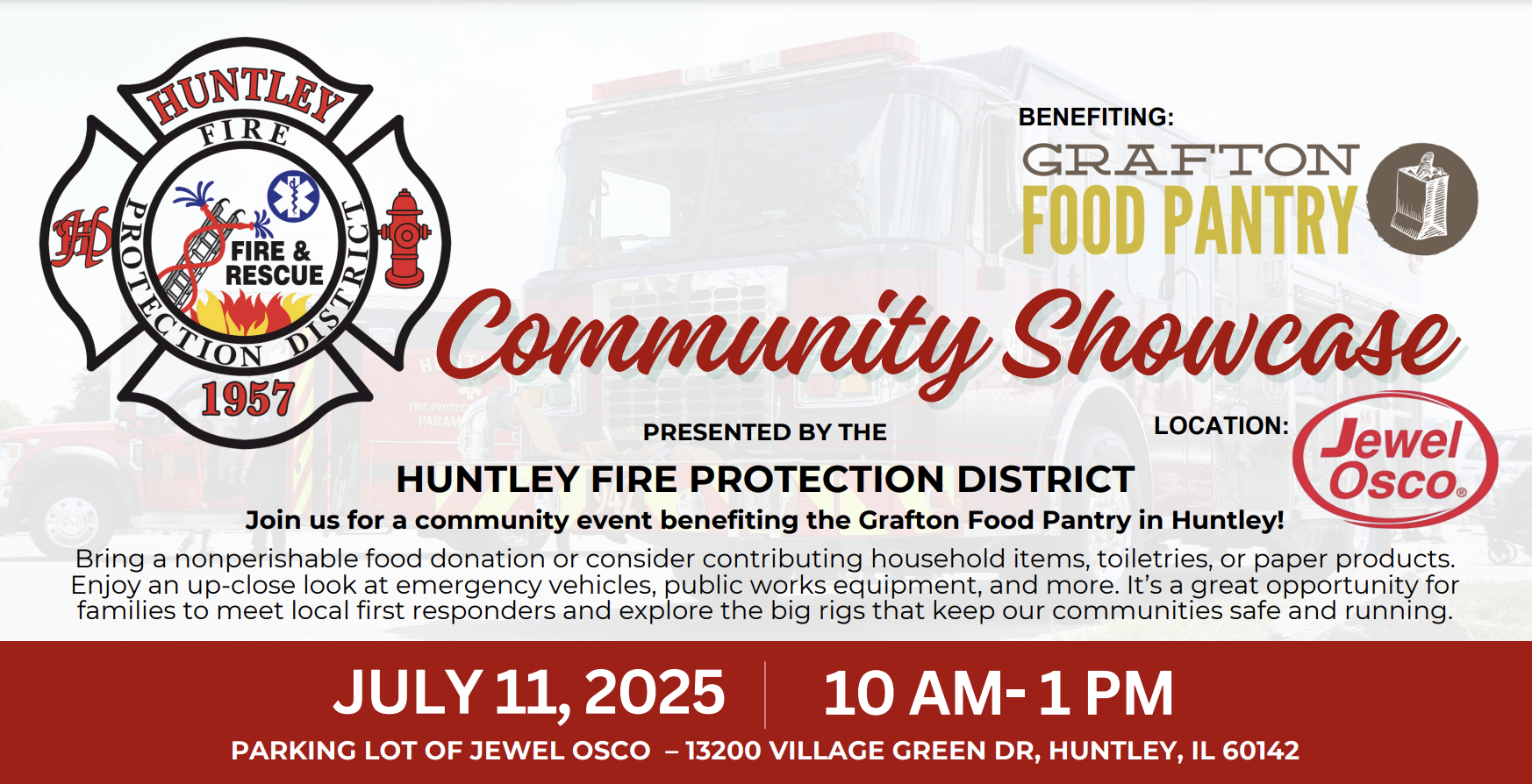 Community Showcase presented by the Huntley Fire Protection District 