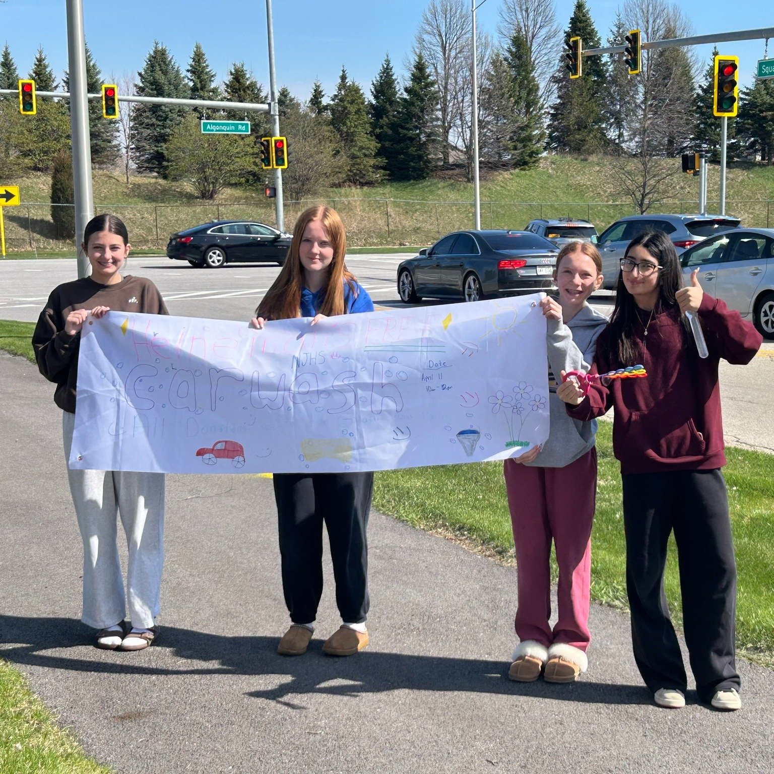 Thank you to Heineman Middle School National Junior Honor Society for raising and donating $301.00 to Grafton Food Pantry! 💛 #graftonfoodpantry #heinemanmiddleschool