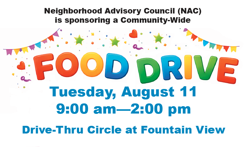 Sun City (NAC) Food Drive