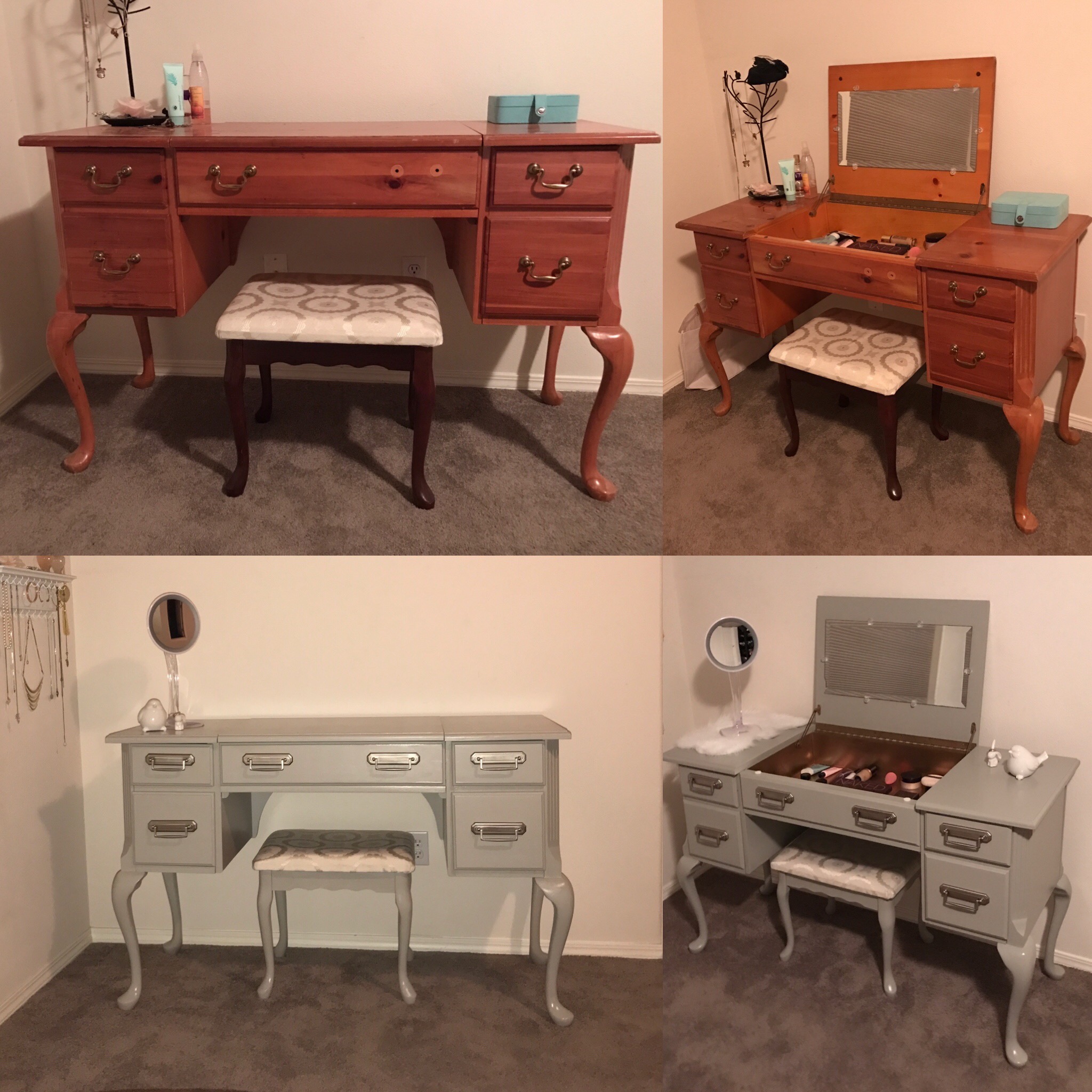 B&A, side by side