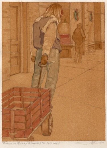 Rebbecca on the Way to  Buying the Tool Chest.jpeg