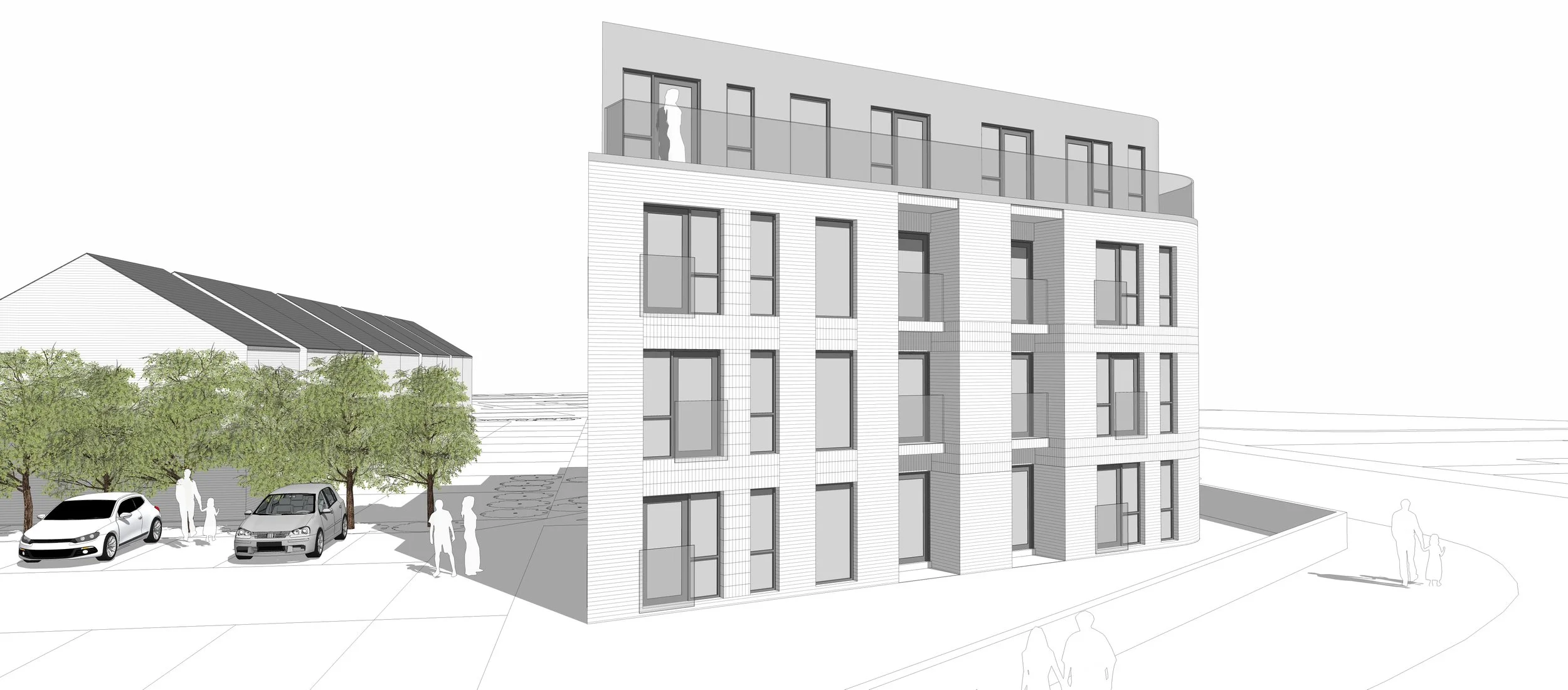 Apartment + Housing Development , Belfast