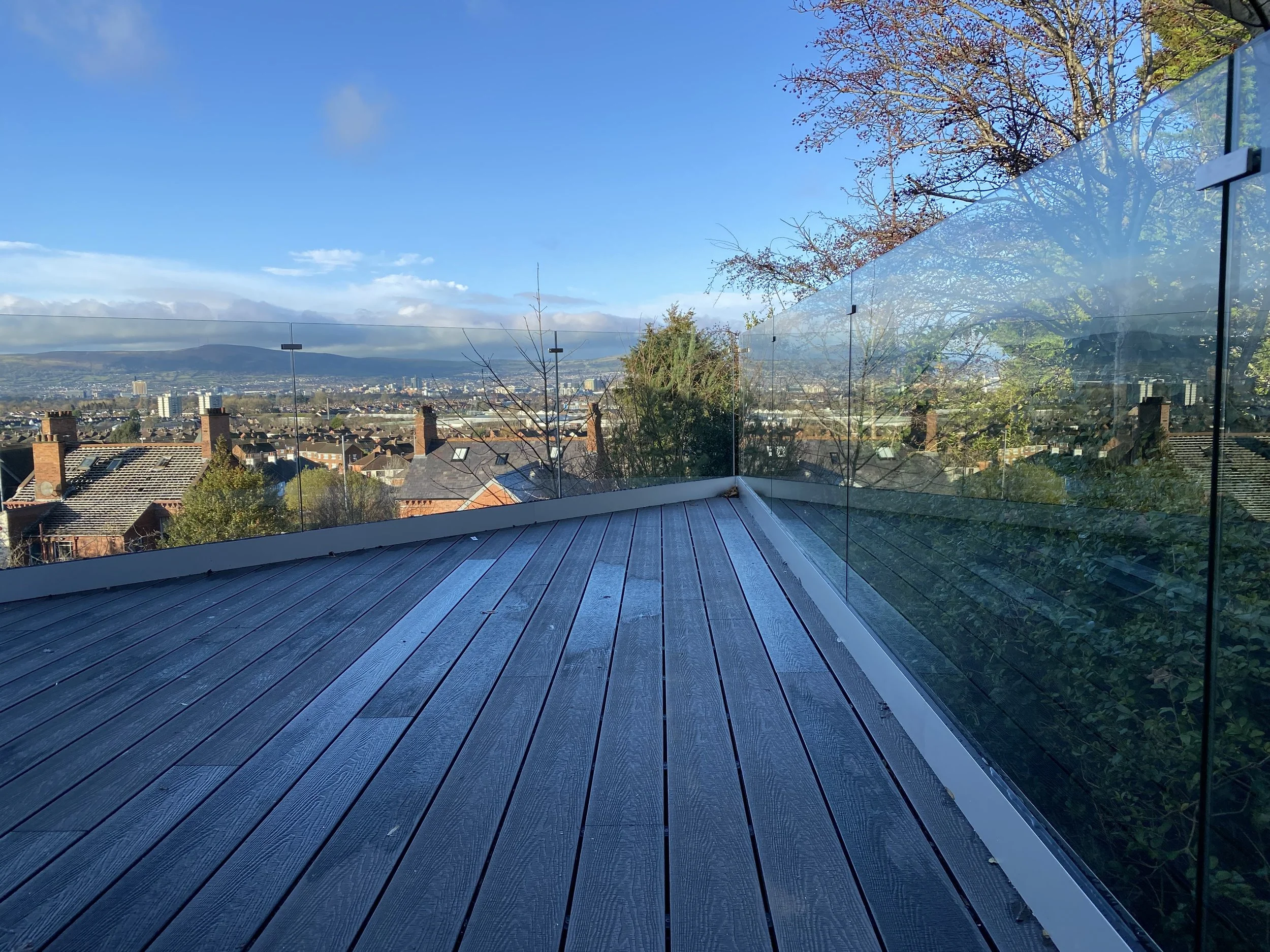 Balcony Terrace Overlooking Belfast