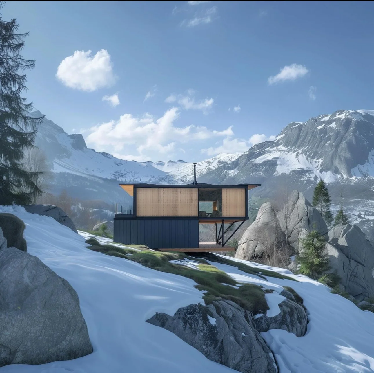 MONT BLANC SKI REFUGE COMPETITION