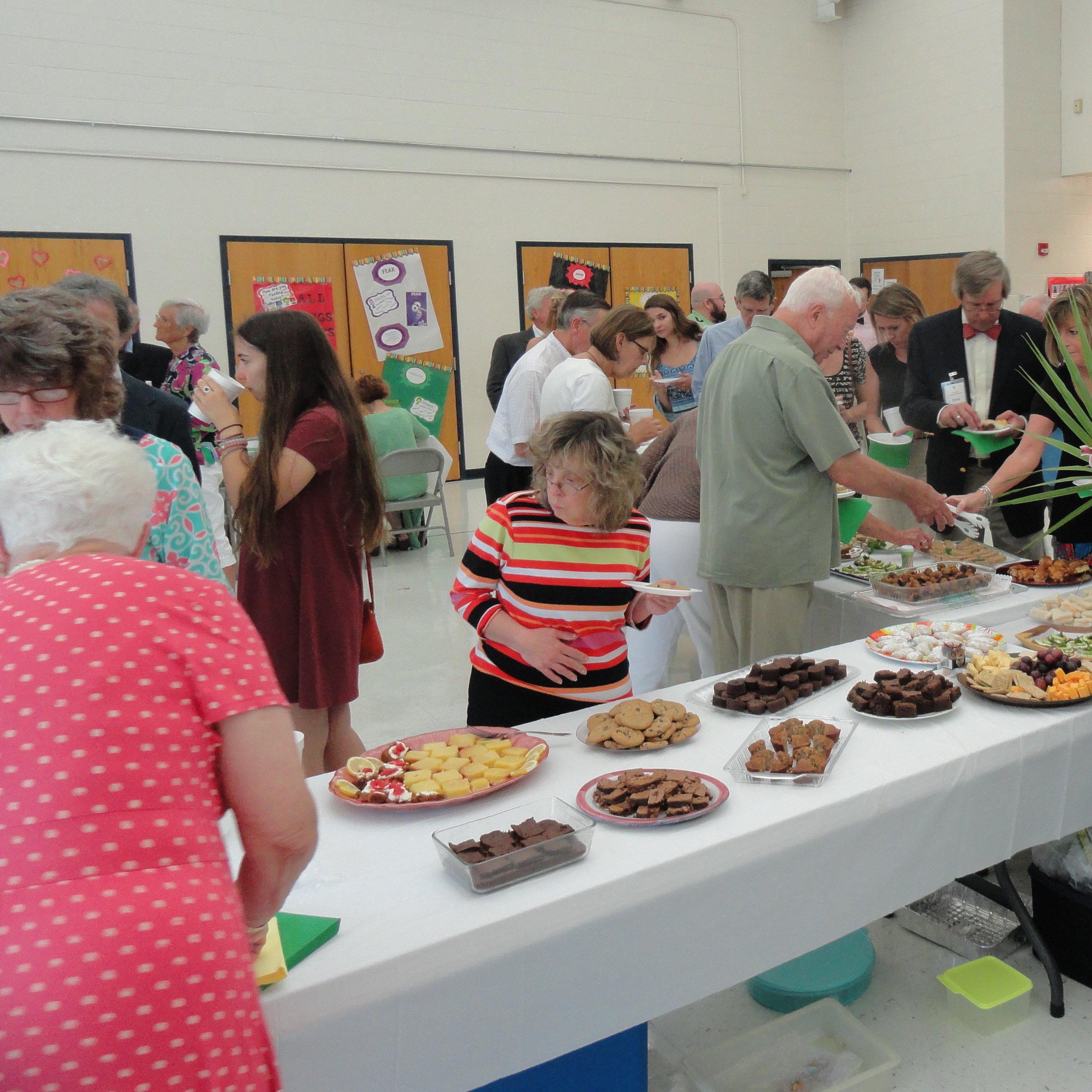 Bishop's Reception 2017 - food line.JPG