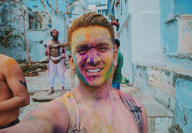 In a few hours time, I will be releasing &quot;My Holi Story&quot; film on my YouTube, head over to my channel (link in the Bio) and subscribe to get it early... Thank you for coming on this journey with me, I hope you enjoy the way we document our j