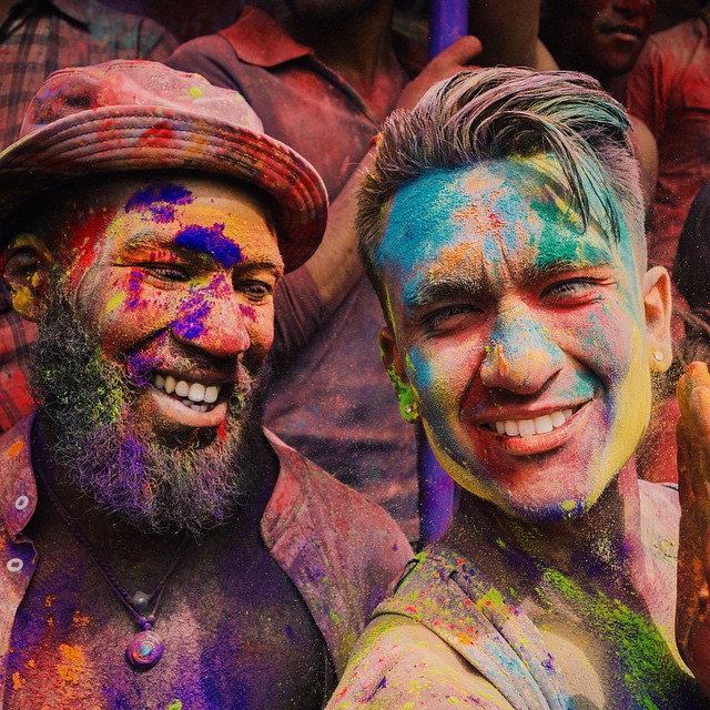 Full of colour #Holi #HoliFestival #Pushkar #India #festivalofcolour #SonyRX100 #VSCO #Colgate #TeamTravelers
