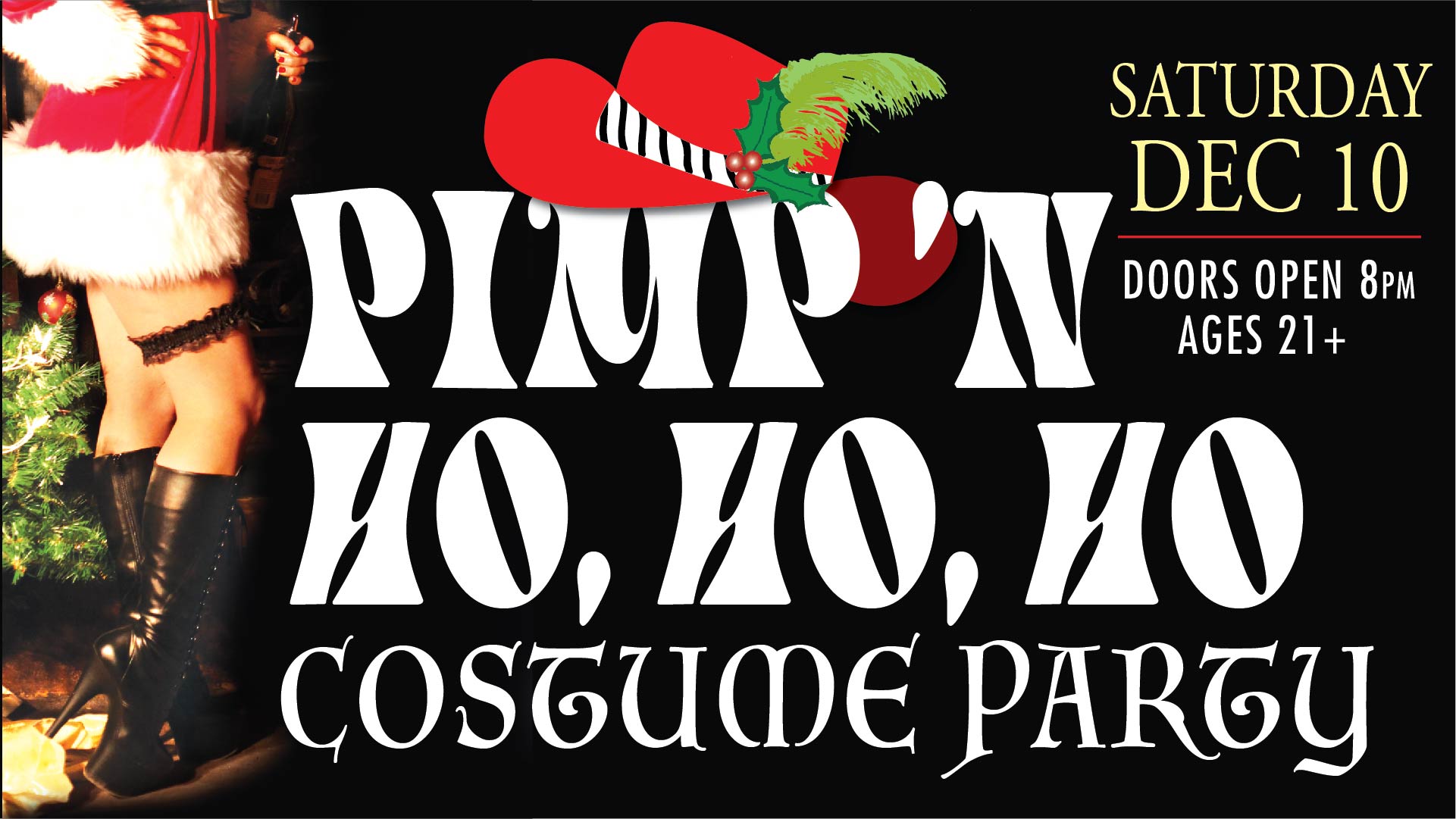 Pimp 'n Ho, Ho, Ho Costume Party