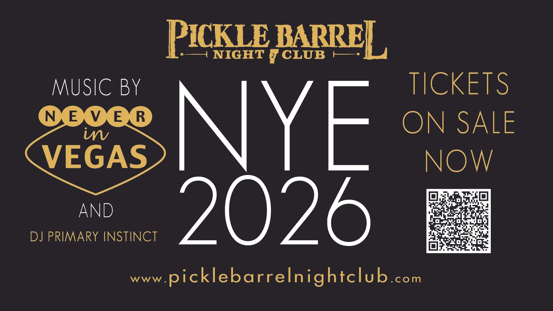 New Year's Eve with Never in Vegas and DJ Primary Instinct