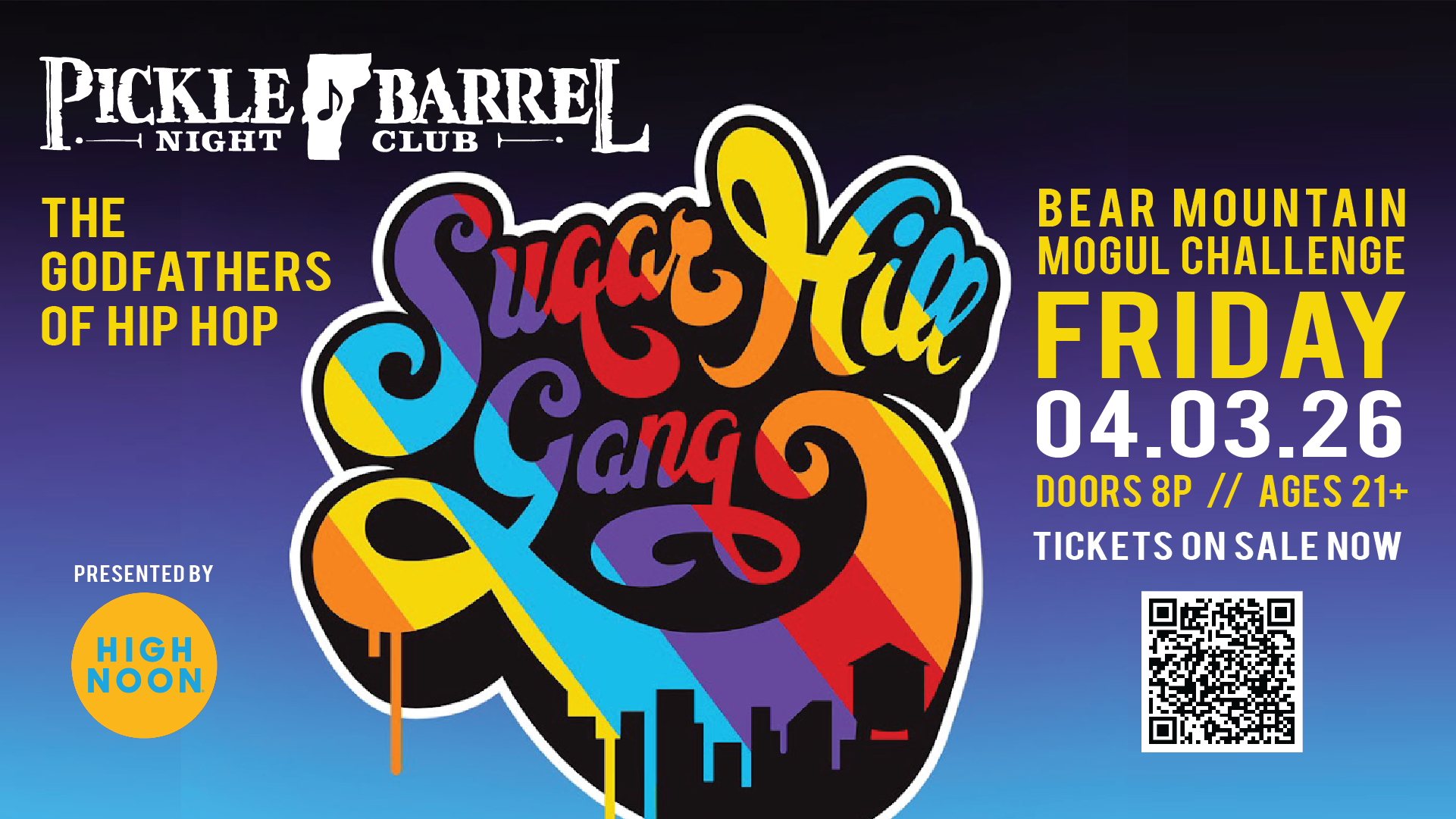 The Sugarhill Gang presented by High Noon