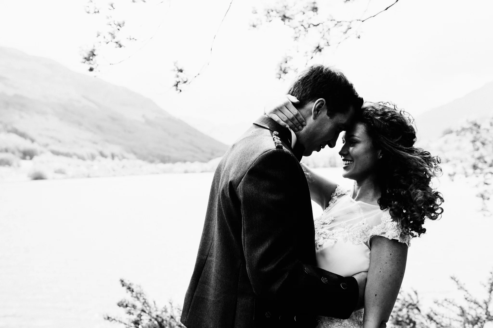 Chloe & Andy @ Monachyle Mhor, the venue to end all venues