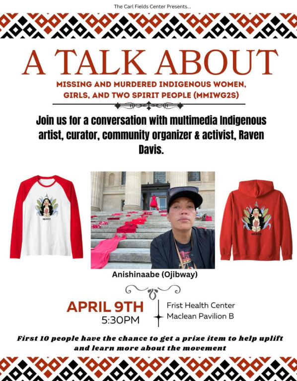 A Talk About Missing and Murdered Indigenous Women, Girls, and Two Spirit People (MMIWG2S)
