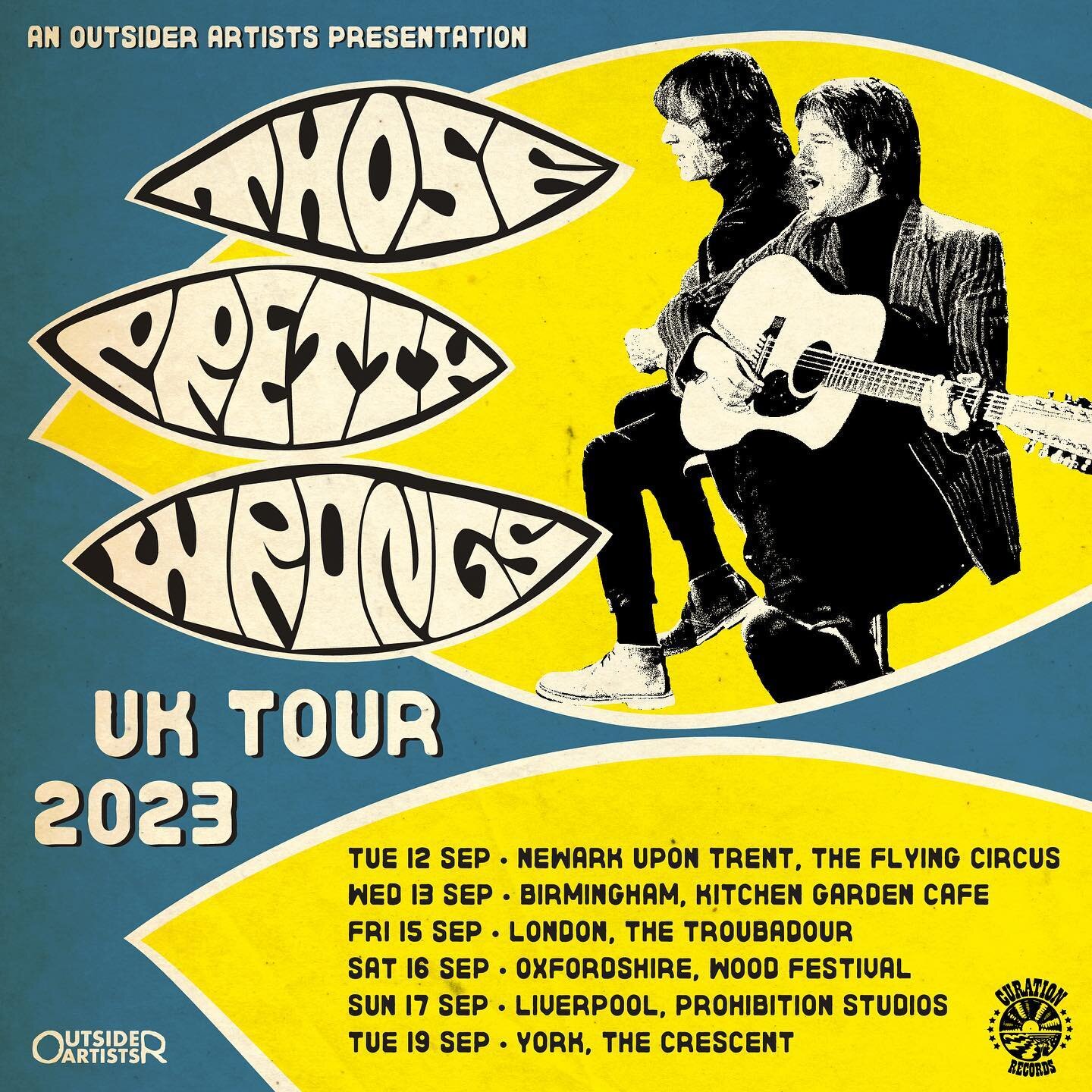 Hey everyone! Thrilled to announce our 2023 UK TOUR!!! ***TIX LINK IN BIO*** It&rsquo;s this September and the Holiday Camp vibes will be strong! Come see us and say hello, y'all ; )--Luther &amp; Jody #anotherdayinthepark #bigtimeluckyguys #12string