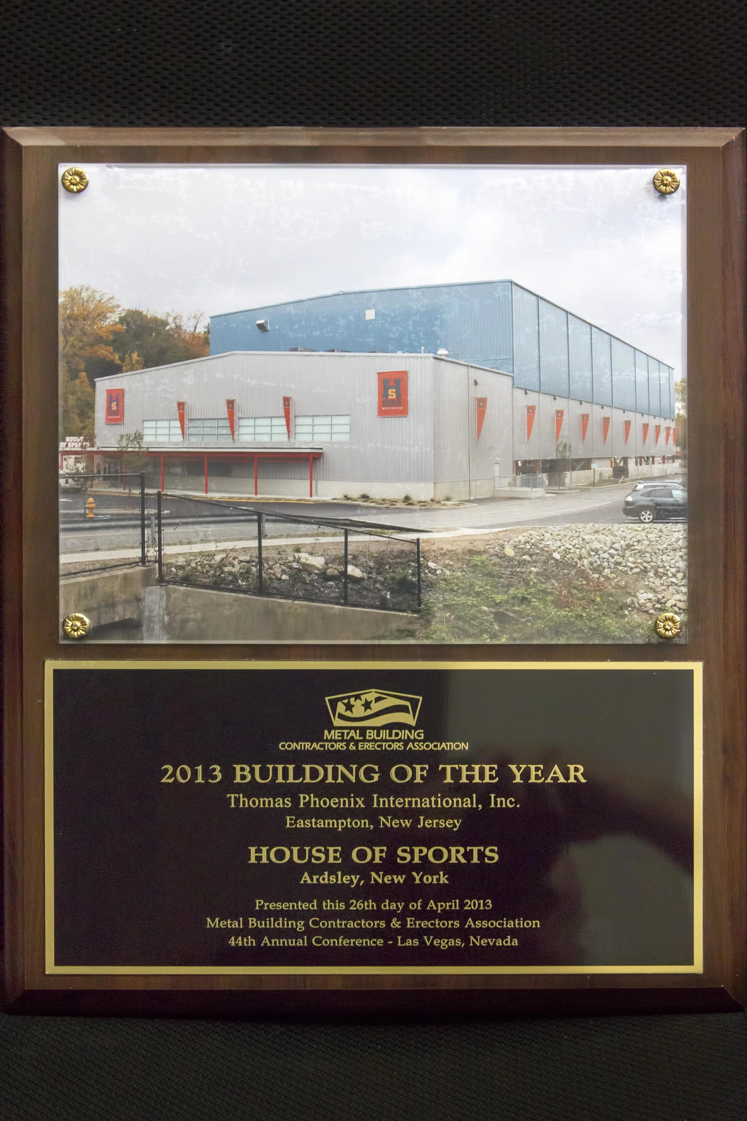 House of Sports Building of the Year Award