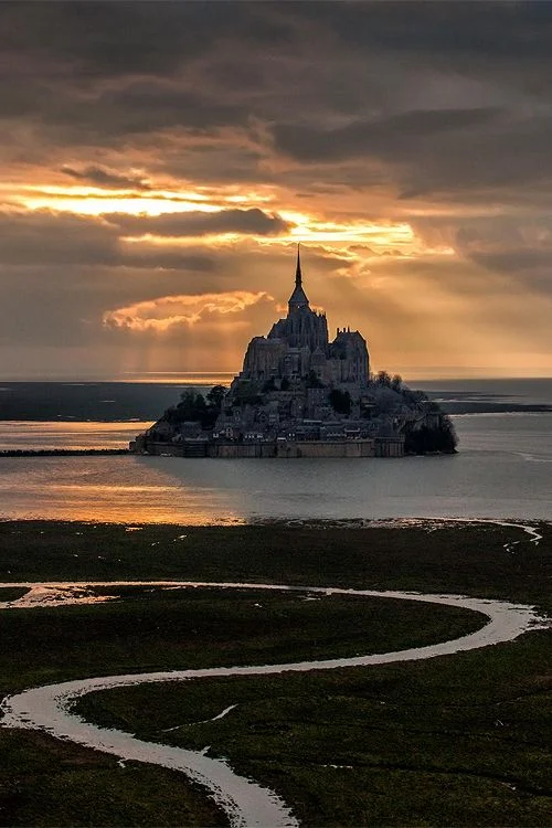 Mount St. Michel, France