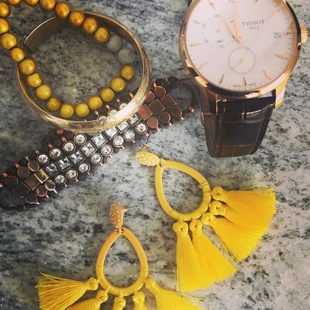 Pretzel & Mustard Palette .
.
.
#color #colorpalette #design #designinspiration #designinspo #designer #yellow 
@baublebar @tissot_official @jcrew