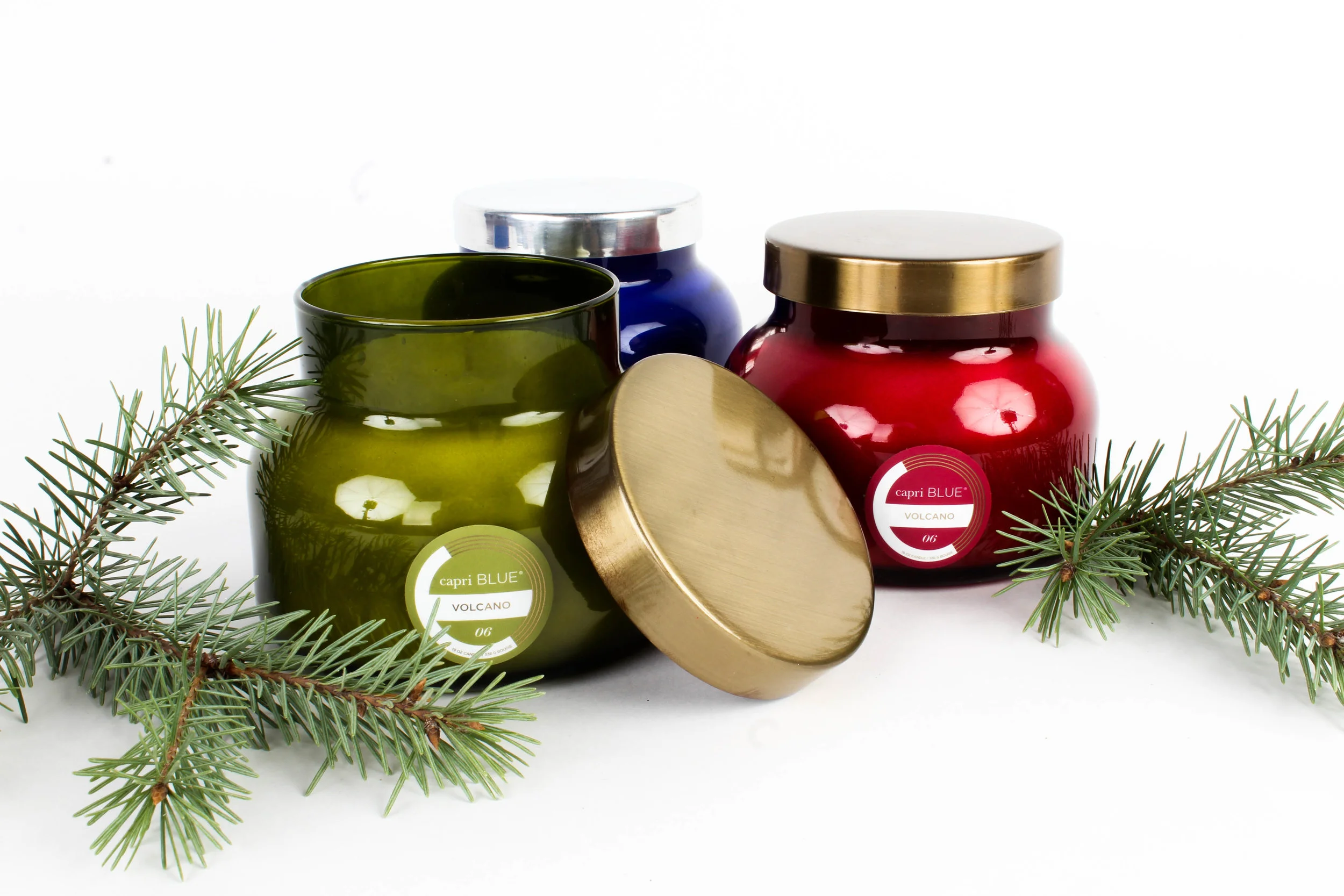 Candles: Available in Volcano and Blue Jean $28