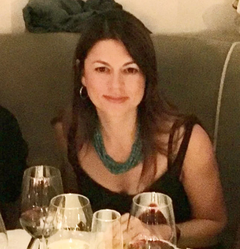 Me with various glasses of wine.