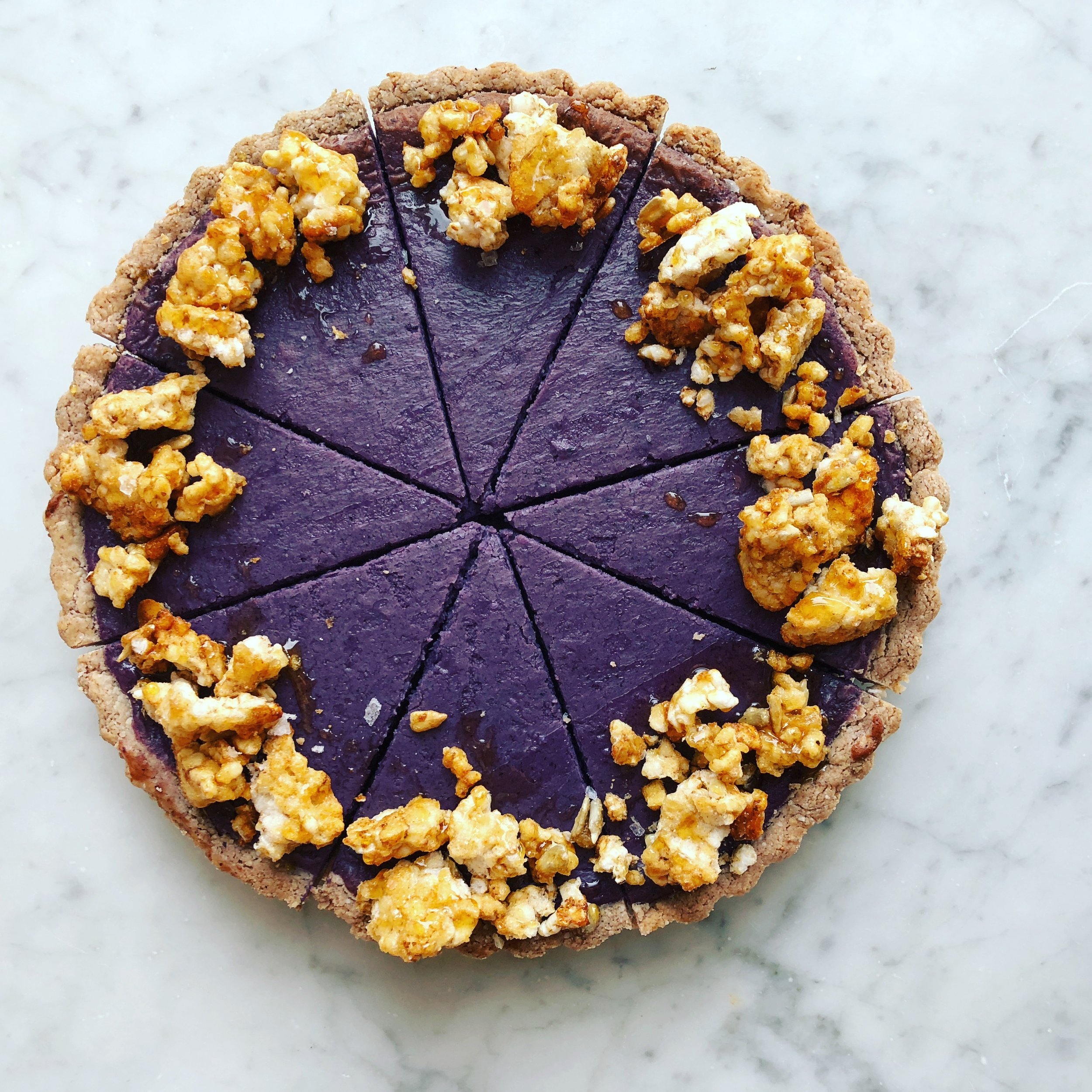 UBE PURPLE SWEET POTATO PIE