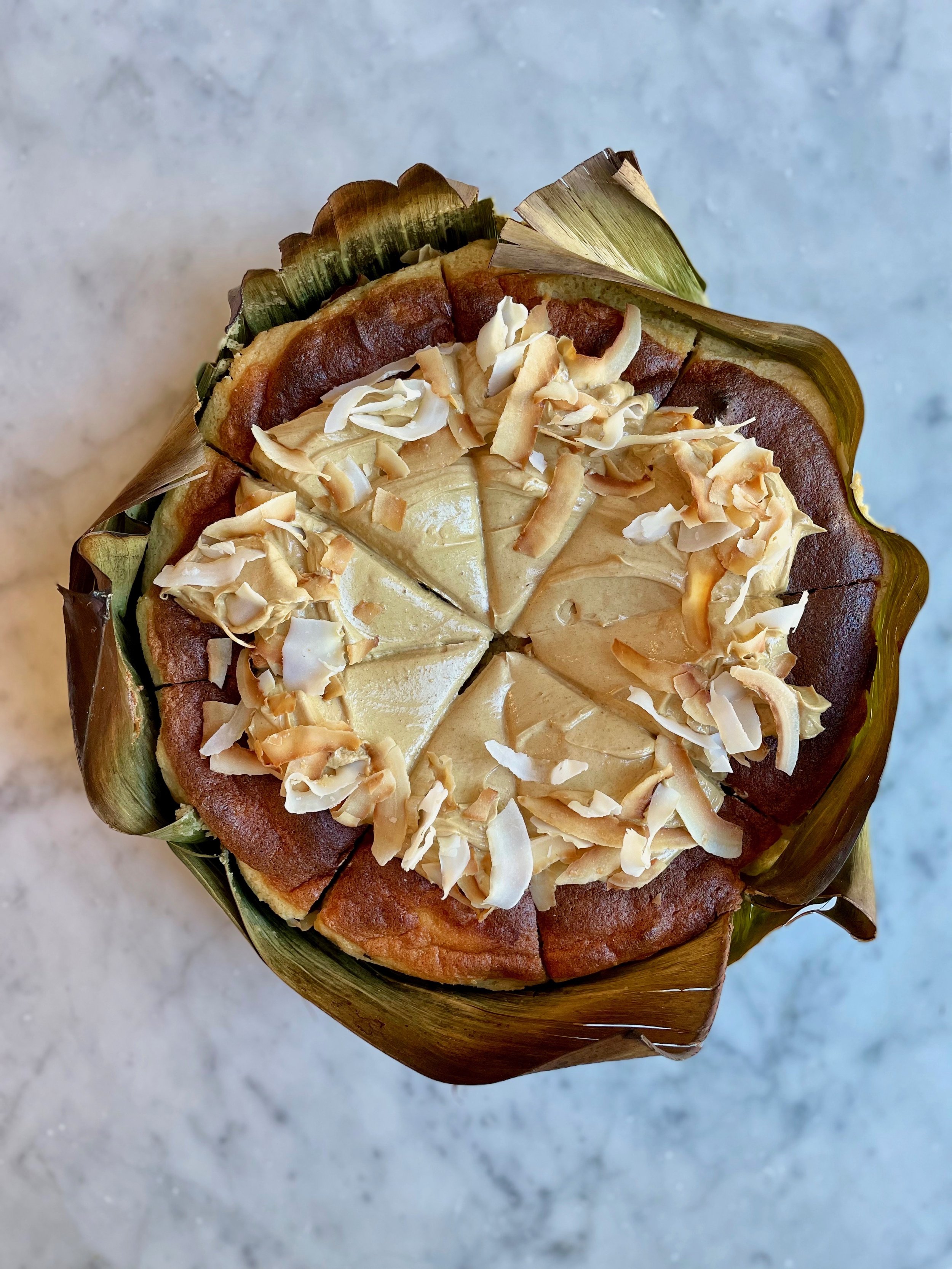 BIBINGKA BASQUE CHEESECAKE