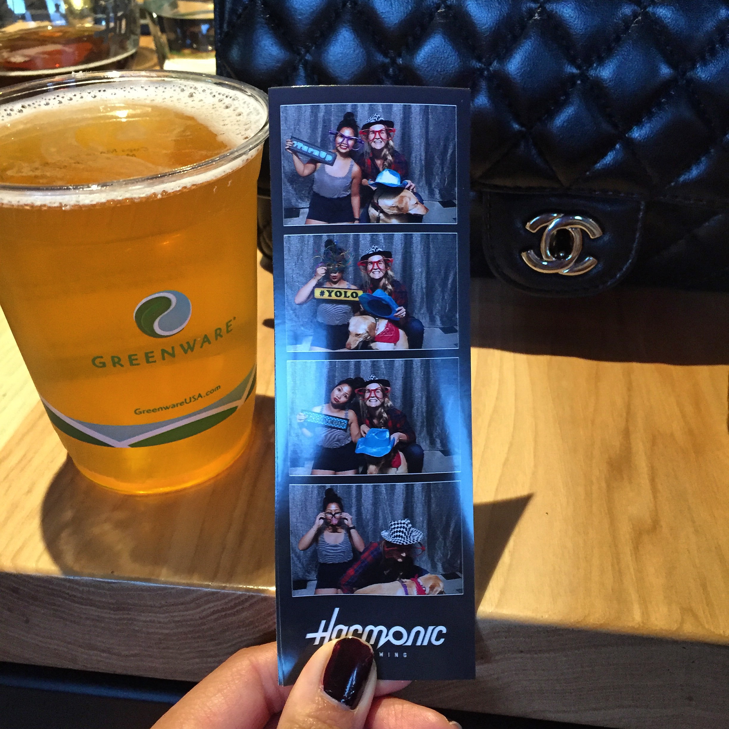 Chanel, beer & photobooth